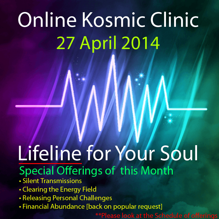 Online Kosmic Clinic April 2014