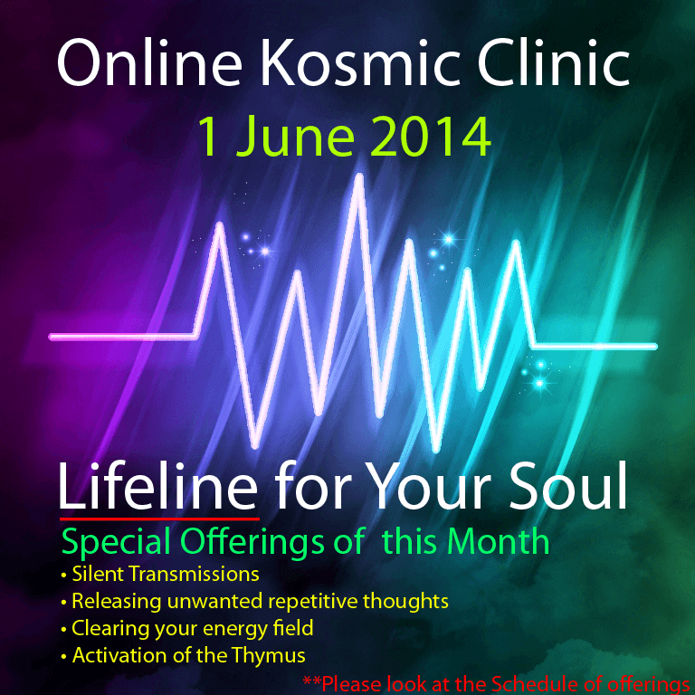 Quantum Vortex Online Kosmic Clinic June 2014