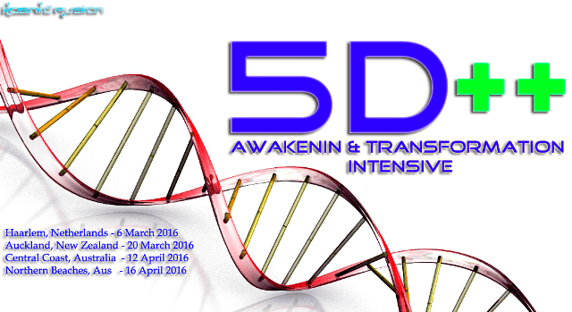 Kosmic Fusion ® – 5D++ AwaKeNiN & TrANsForMaTioN Intensive Workshop in Haarlem - Netherlands, Australia & New Zealand – [March & April 2016]