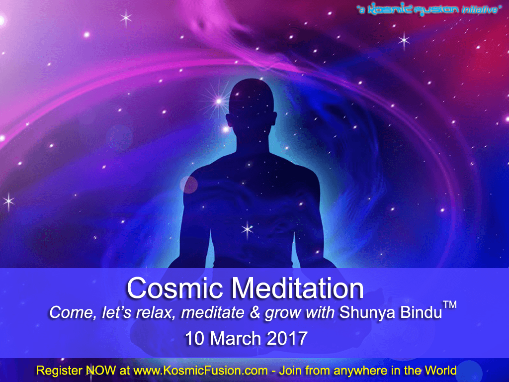 Meditation Series with "Shunya Bindu" – 10th March 2017