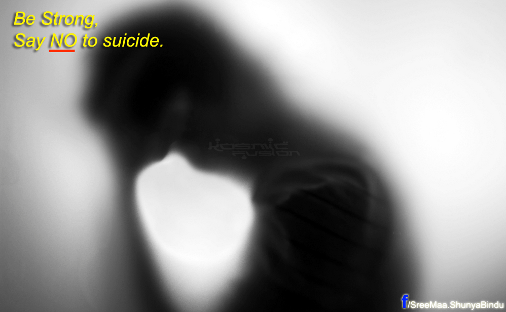 Suicide is an act of violence against one's own self